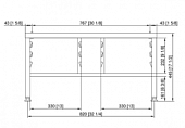 Подставка UG II Combi-Duo стандарт 6-1/1 на 6-1/1 RATIONAL 60.31.206 в компании ШефСтор